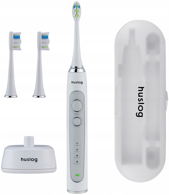 Soniczna szczoteczka do zębów Huslog AL-050131 + Brush Heads + TC (KAT00115) - obraz 1