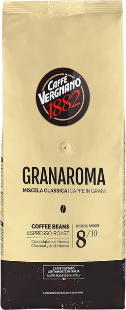 Kawa ziarnista Vergnano Gran Aroma 1 kg (8001800000094) - obraz 1