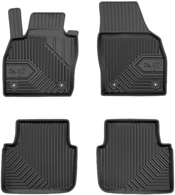 Dywaniki samochodowe Frogum No.77 do Skoda Kamiq od 2019 3 szt (5902643442542) - obraz 1
