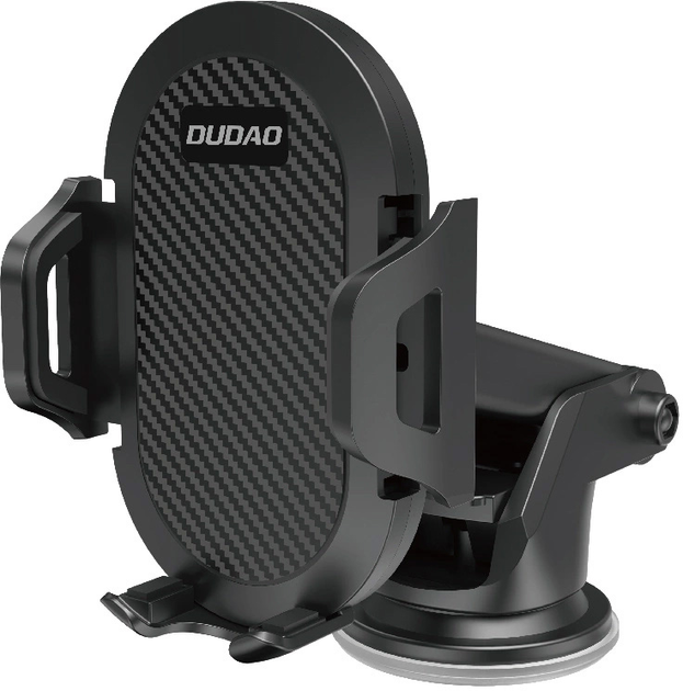 Uchwyt samochodowy do telefonu Dudao F2S Black (6970379617809) - obraz 1