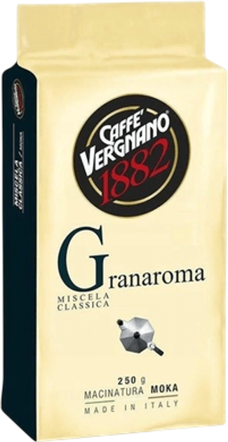 Kawa mielona Vergnano Gran Aroma 250 g (8001800001961) - obraz 1