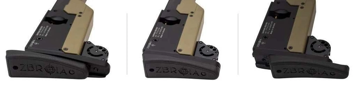 Пневматическая винтовка (PCP) ZBROIA Sapsan TAC-M 450/220 (кал. 4,5 мм, coyote) - изображение 4
