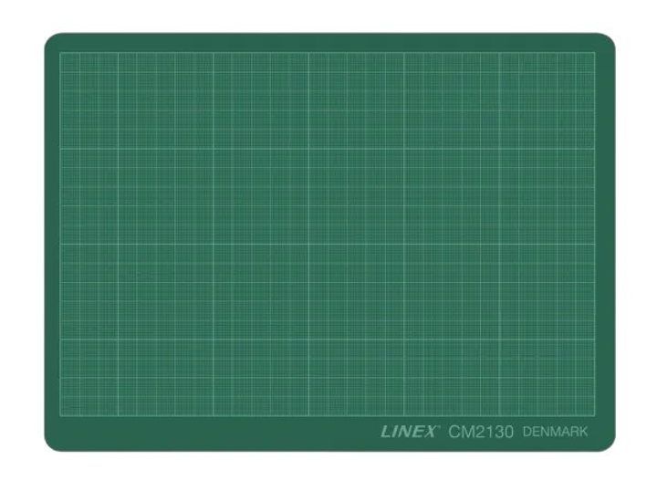 Килимок для різання Linex пластик A4 3 мм зелений (5701221990006) - зображення 1