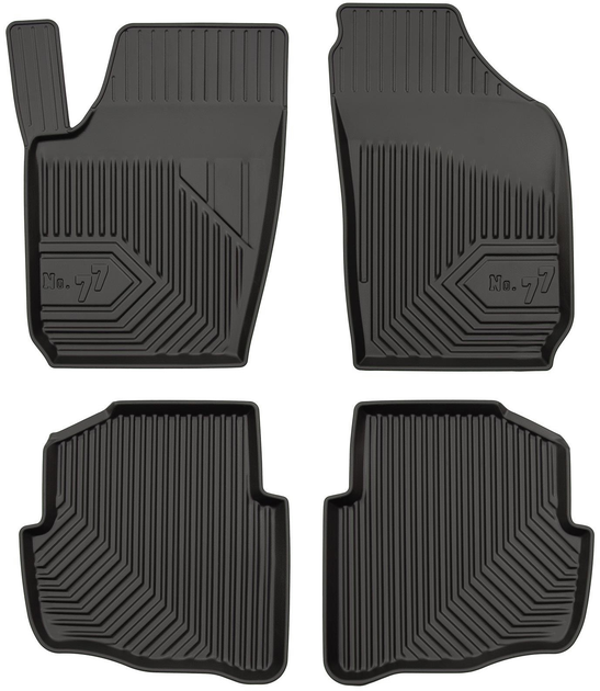 Автомобільні килимки Frogum No.77 do Skoda Fabia I-II 1999-2013 4 шт (5902643440067) - зображення 1