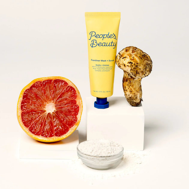 Маска-скраб для лица People’s Beauty Frontliner Mask + Scrub 50 мл - изображение 2