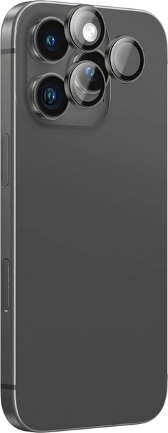 Szkło hartowane AMAZINGthing Supreme AR Lens do Apple iPhone 16 Pro/16 Pro Max Black (4896238001430) - obraz 1