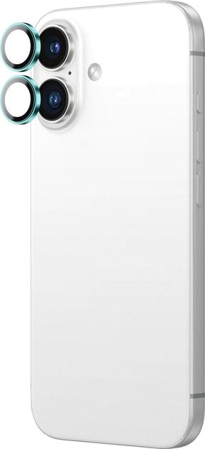 Захисне скло AMAZINGthing Supreme AR Lens для Apple iPhone 16/16 Plus Green (4896238001478) - зображення 3