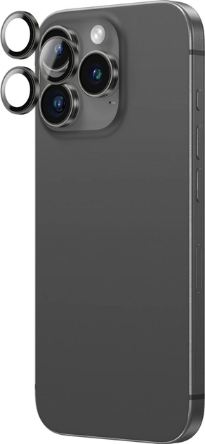 Szkło hartowane AMAZINGthing Supreme AR Lens do Apple iPhone 16 Pro/16 Pro Max Black (4896238001430) - obraz 3