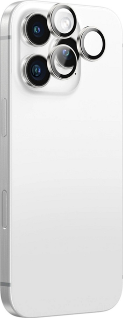 Захисне скло AMAZINGthing Supreme AR Lens для Apple iPhone 16 Pro/16 Pro Max Silver (4896238001454) - зображення 1