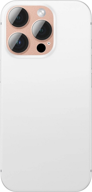 Захисне скло AMAZINGthing Supreme Full Lens Aviation-Grade для Apple iPhone 16 Pro/16 Pro Max Rose Gold (4896238001539) - зображення 2