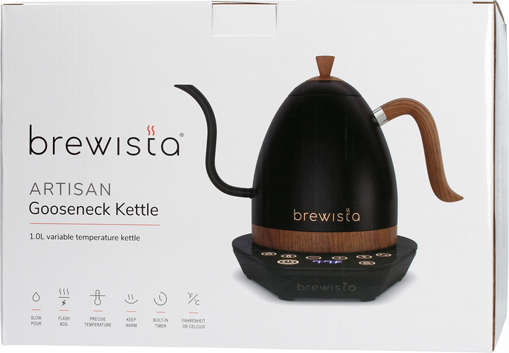 Электрочайник Brewista Artisan Чорний - зображення 4