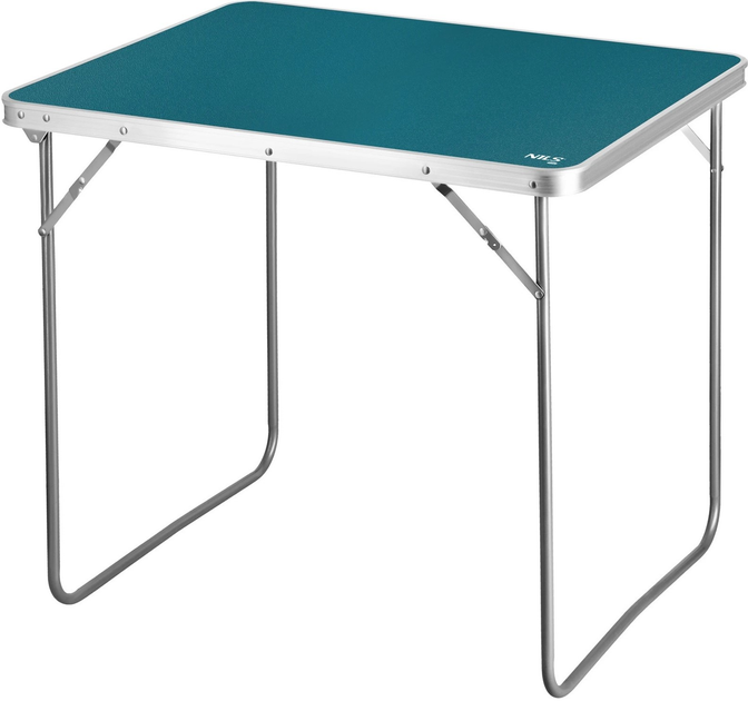 Stół kempingowy Nils Camp NC3401 składany 80 x 60 x 70 cm Niebieski (5908261681684) - obraz 1