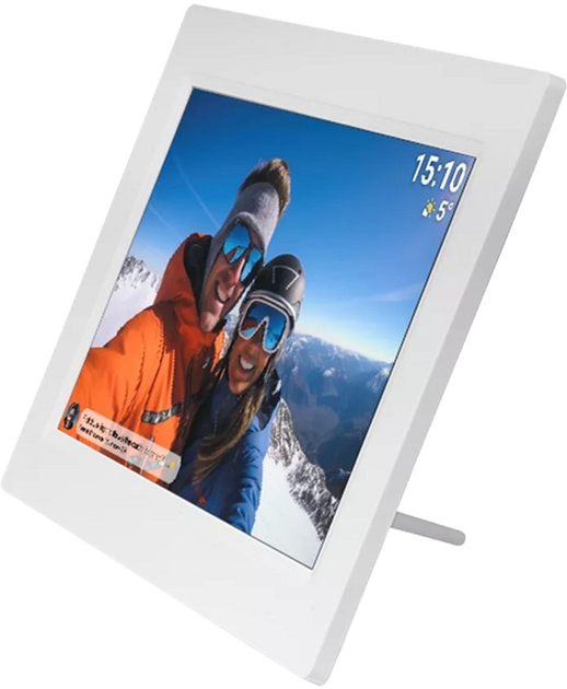 Ramka cyfrowa na zdjęcia Denver Frameo PFF-1015W White - obraz 3