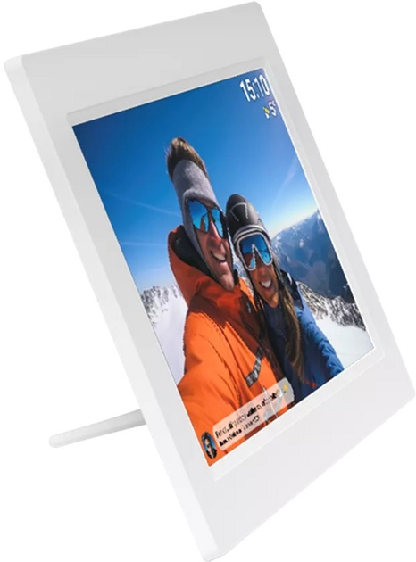 Ramka cyfrowa na zdjęcia Denver Frameo PFF-1015W White - obraz 4