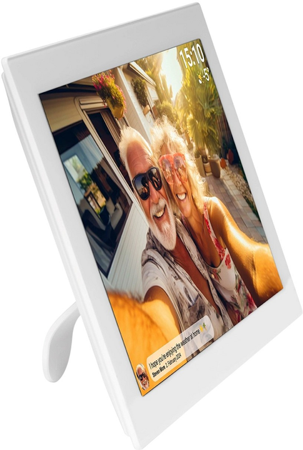 Цифрова фоторамка Denver Frameo PFF-1037W White - зображення 3