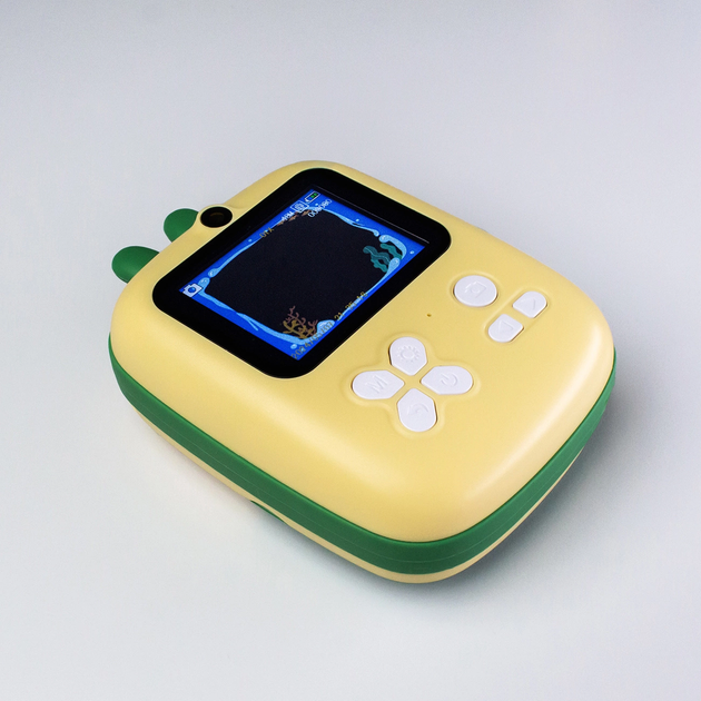 Aparat cyfrowy dla dzieci Hurtel Mini Thermal Printer for Kids with Camera and Camcorder Green (5907769364440) - obraz 11