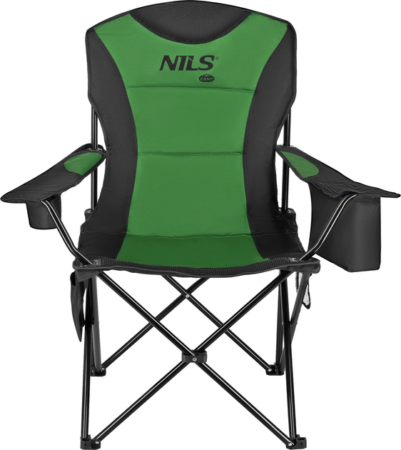 Krzesło kempingowe Nils Camp NC3501 składane Khaki (5908261681028) - obraz 2