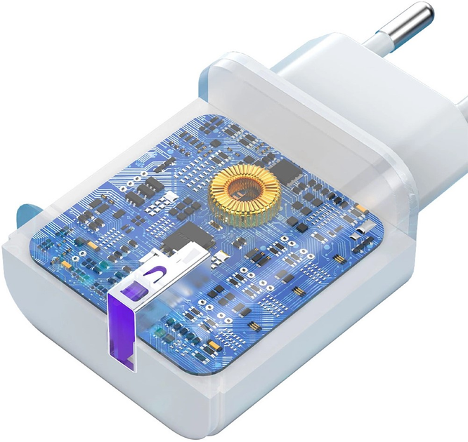 Ładowarka sieciowa Dudao A20EU USB-A 18W White (6976625331987) - obraz 4