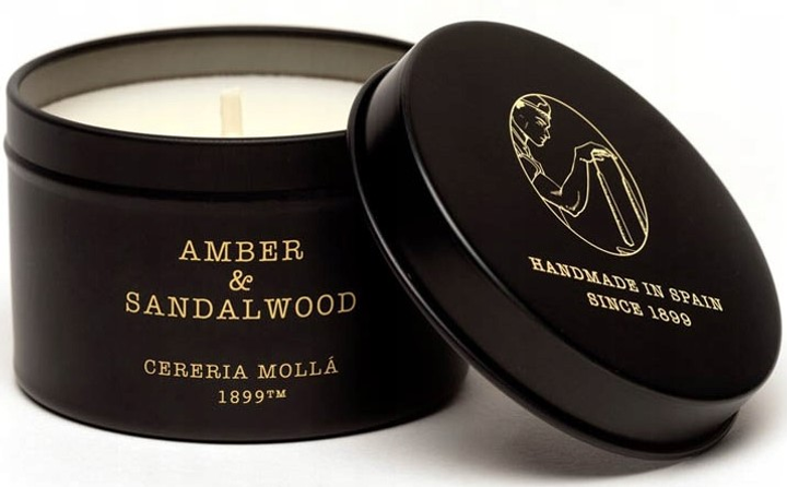 Świeca zapachowa Cereria Mollá Travel Amber and Sandalwood 90 g (CM-TC5537) - obraz 3