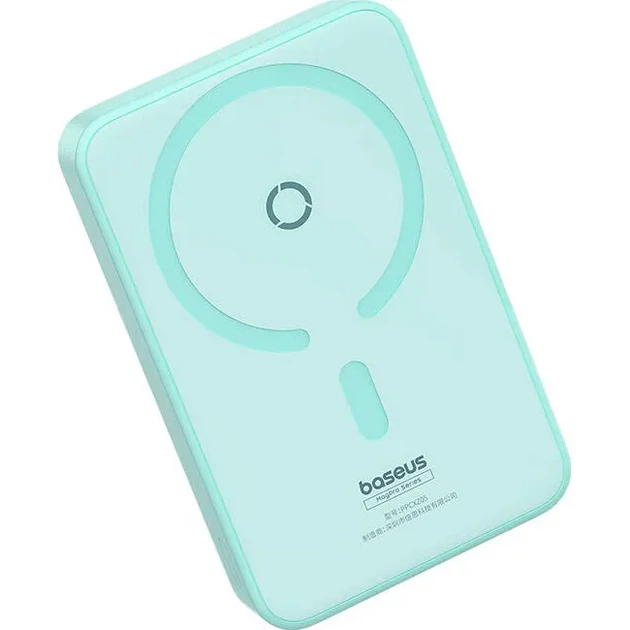 Зовнішній акумулятор Baseus MagPro Magnetic Bracket 5000mAh 20W Blue (P10064101333-00) [102133] - зображення 2