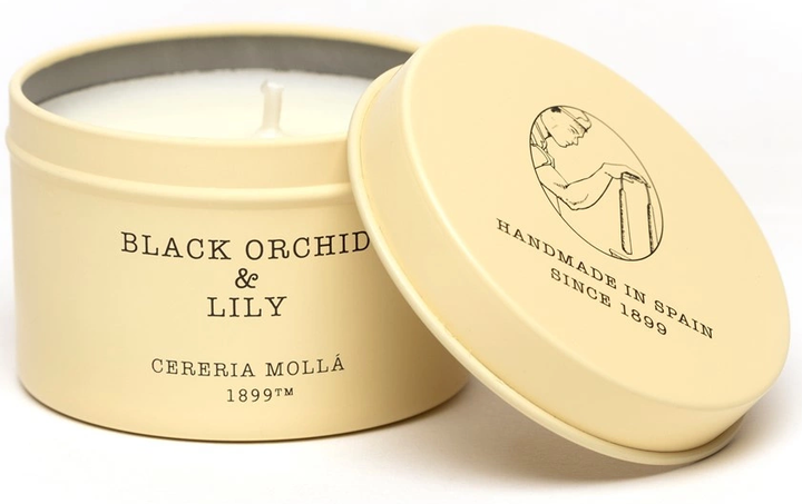 Ароматична свічка Cereria Mollá Travel Black Orchid and Lily 90 г (CM-TC5543) - зображення 3