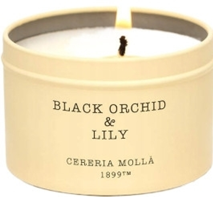 Ароматична свічка Cereria Mollá Travel Black Orchid and Lily 90 г (CM-TC5543) - зображення 2