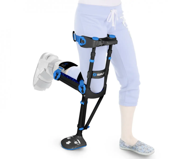 Коленная костыль iWalk 3.0 Сине-черная (Hands-Free) - изображение 3