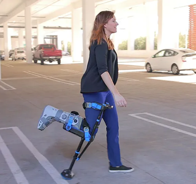 Коленная костыль iWalk 3.0 Сине-черная (Hands-Free) - изображение 10