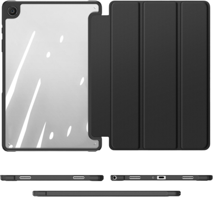 Etui Dux Ducis Toby do Samsung Tab A9 Plus Black (6934913024904) - obraz 4