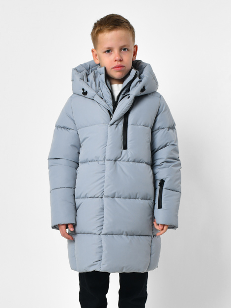 Подростковое зимнее пальто для мальчика X-Woyz DT-8348-11 152 см Голубое (2000002515364) - Фото 1 Подростковое зимнее пальто для мальчика X-Woyz DT-8348-11 152 см Голубое (2000002515364) - изображение 1