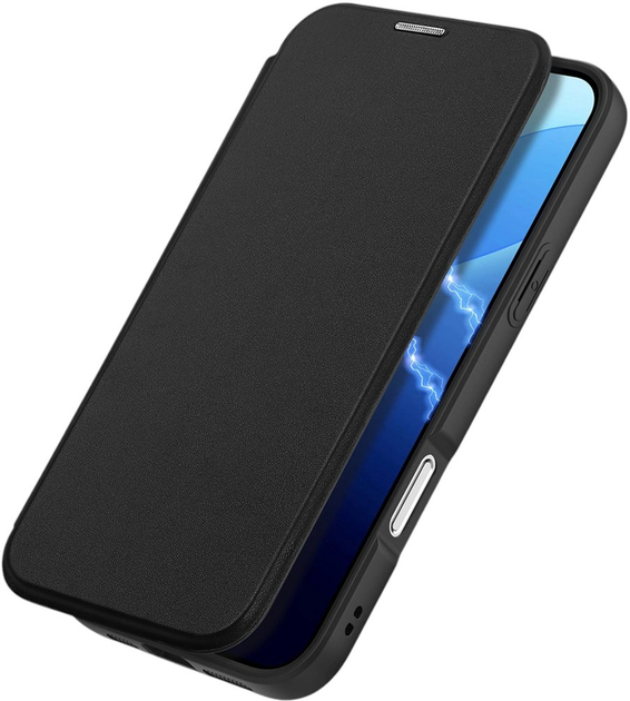 Etui z klapką Dux Ducis Skin X Pro MagSafe do Apple iPhone 16 Pro Max Black (6934913004517) - obraz 3
