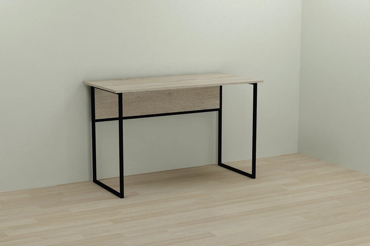 Письмовий стіл Ferrum-decor Коді 75x100x70 чорний ДСП Дуб Сонома 16мм (FRD-103752) - зображення 5