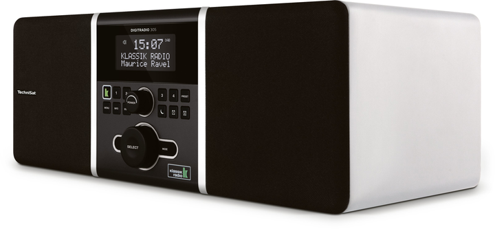 Radio TechniSat DIGITRADIO 305 Klassik Edition White/Black (0001/4984) - obraz 2