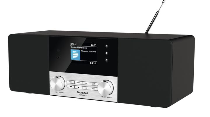 Radio TechniSat DIGITRADIO 4 C Silver/Black (0000/3937) - obraz 3