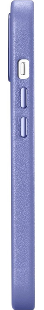 Панель iCarer Real Cowhide Premium Leather Magsafe для Apple iPhone 14 Light Purple (WMI14220705-LP) - зображення 12
