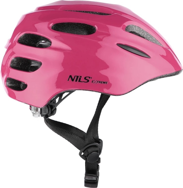 Шолом Nils EXTREME MTW01 LED XXS 48-54 см Рожевий 16-70-086 (5907695554618) - зображення 2