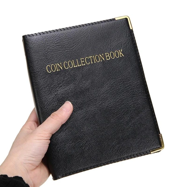 Альбом для монет 480 кишень Тримач для монет Органайзер Coin Collection Book - изображение 6
