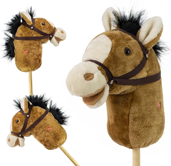 Koń na kiju Milly Mally Hobby Light Brown 6087 (5901761127331) - obraz 7