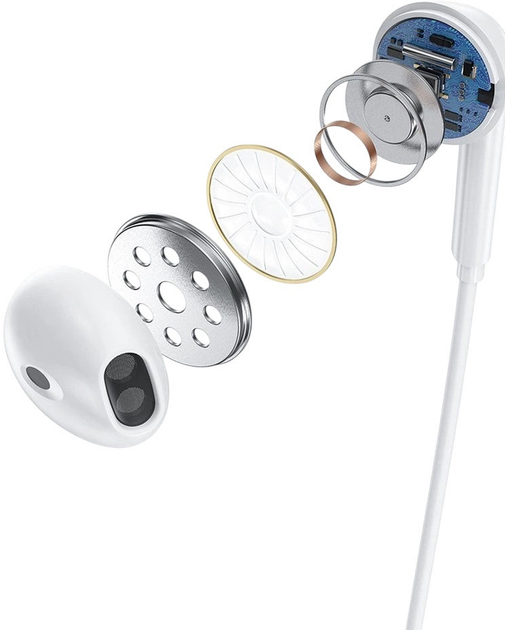 Навушники Dudao Magnetic In-Ear Bluetooth White (6973687241445) - зображення 5