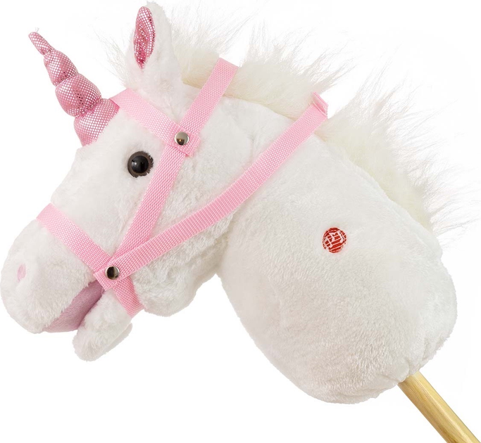 Koń na kiju Milly Mally Hobby White 6086 (5901761127324) - obraz 4