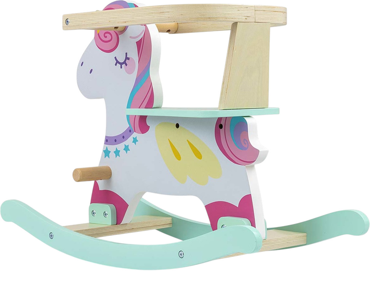 Koń-fotel bujany Milly Mally Lucky 12 Unicorn 5598 (5901761128833) - obraz 3