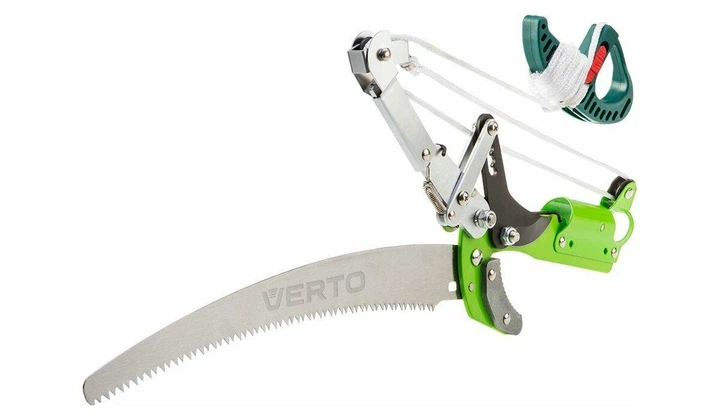 Секатор висотний з храповиком та пилкою Verto 15G260 - Фото 2 Секатор висотний з храповиком та пилкою Verto 15G260 - изображение 2