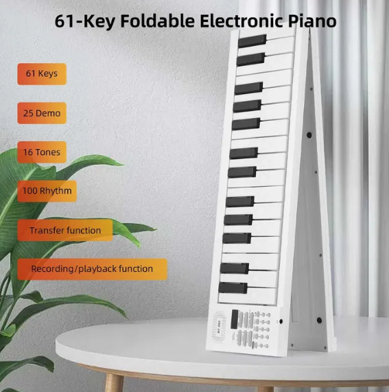 Электронное складное пианино BF-960 Foldable Piano - изображение 7