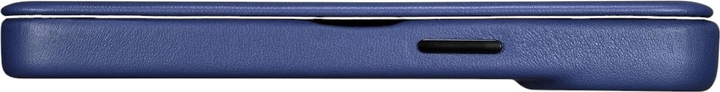 Etui z klapką iCarer Curved Edge Oil Wax Real Leather Folio Case do Apple iPhone 14 Pro Max Blue (WMI14220716-BU) - obraz 13