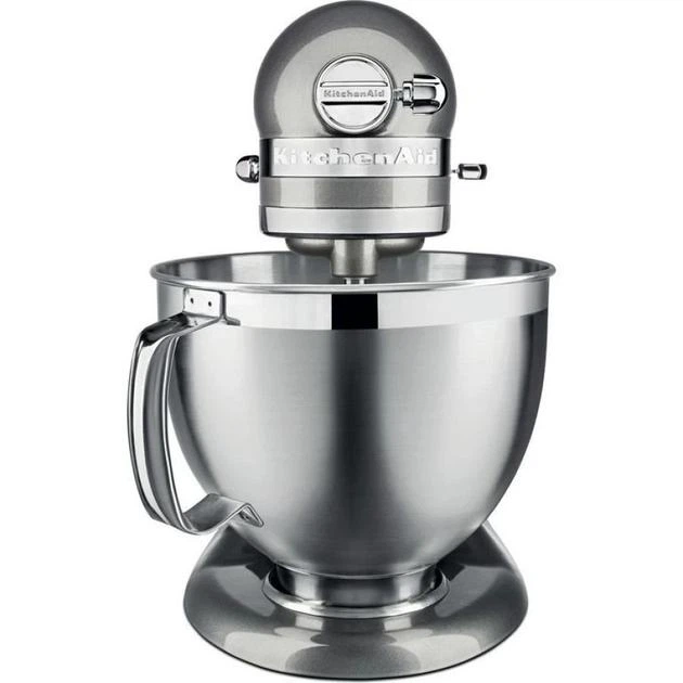 Кухонна машина KitchenAid Artisan 4,8 л 5KSM185PSEMS з відкидним блоком срібний - зображення 8