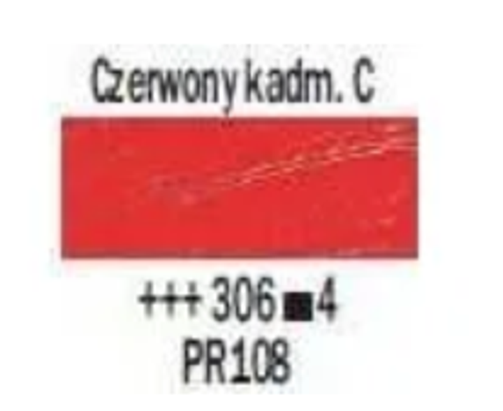 Farby olejna Rembrandt 306 Cadmium Red Deep 40 ml (8712079058753) - obraz 3