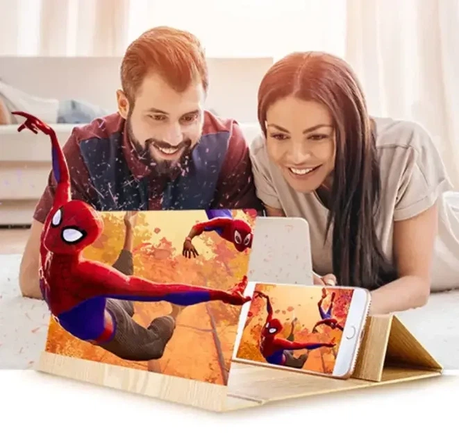 Увеличитель экрана телефона Enlarged Screen Magnifier ДЕРЕВО, Универсальное увеличительное стекло - изображение 6