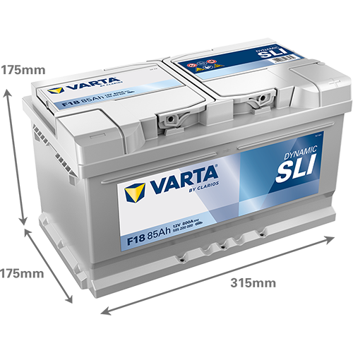 Автомобильный аккумулятор Varta Silver Dynamic 85АН Ев (-/+) F18 (800EN) (585200080) - изображение 4