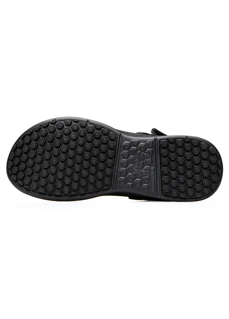 Жіночі шльопанці сабо Joybees Work Clog Black Spiral Tie Dye, розмір 36.5 устілка 23.6см (чорний тайдай) - зображення 5