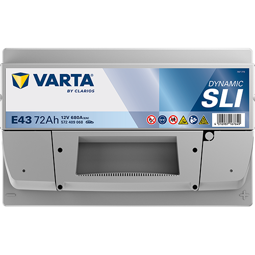 Автомобильный аккумулятор Varta Blue Dynamic 72А Ев (-/+) E43 (680EN) (572409068) - изображение 2